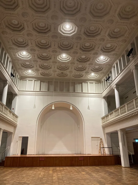 Innenansicht des Leibnitzsaals.